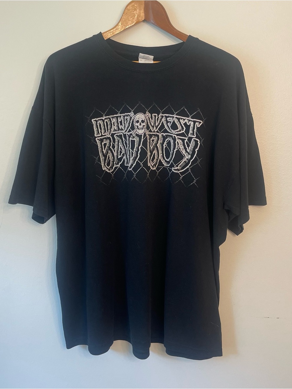 Mid West Bad Boy Cage Fighting Tshirt 2X